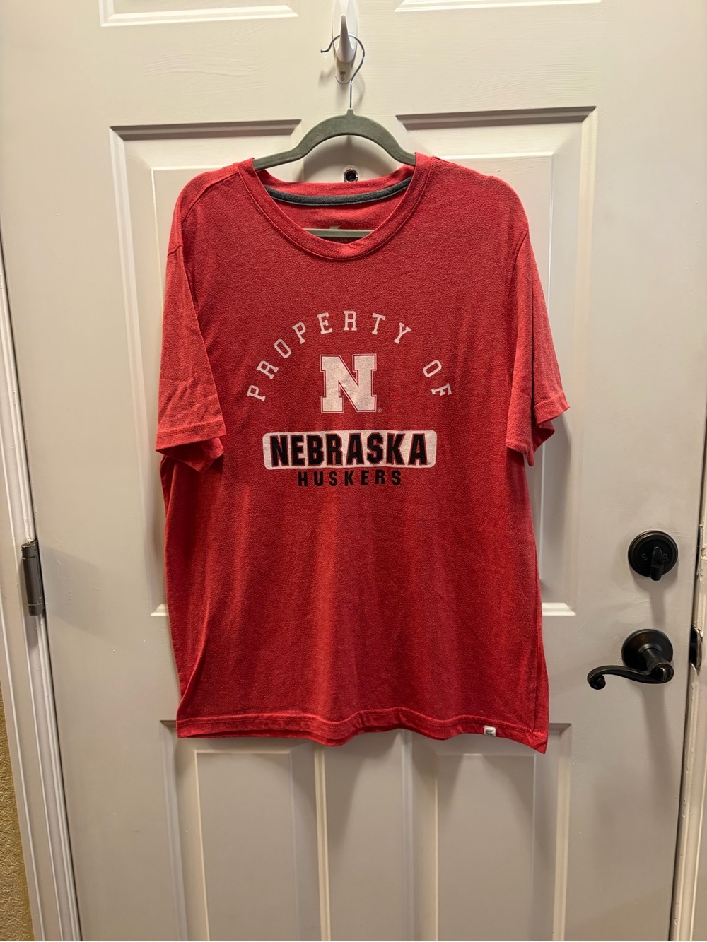 Colosseum Red Nebraska Huskers Short Sleeve Tee